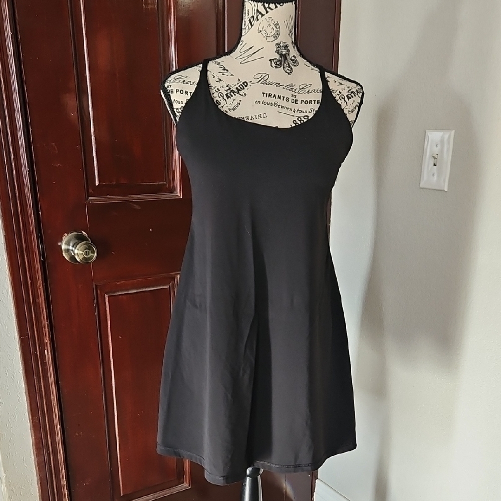 Ewedoos Black Nylon-Spandex Top